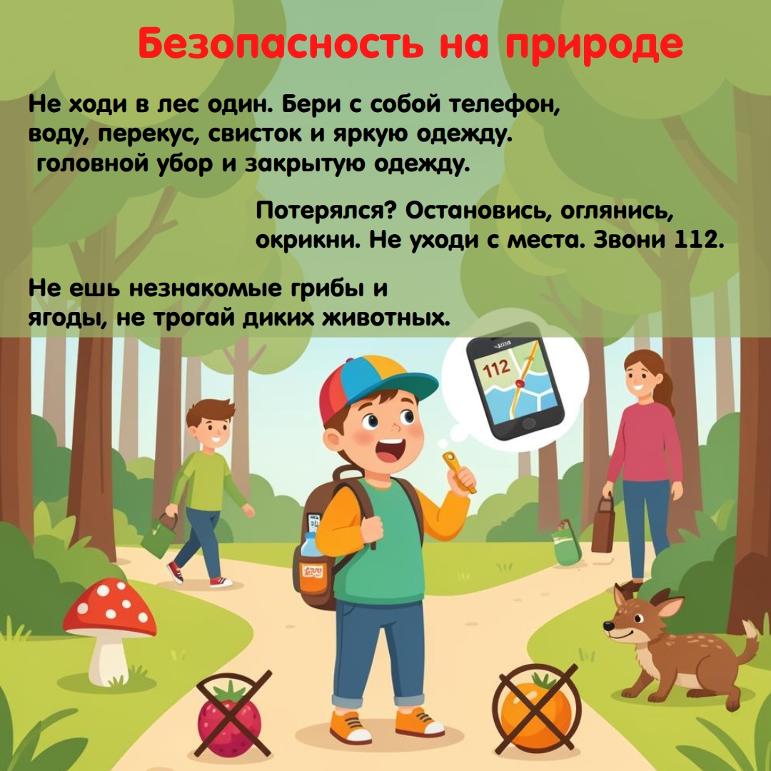Безопасность на природе Безопасность на природе